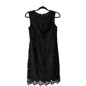 Alisa Pan Black Lace Dress US6